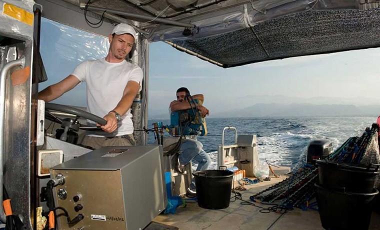 La pêche sélective dans le Cap Corse à bord du Saint Christophe II avec Damien Muller